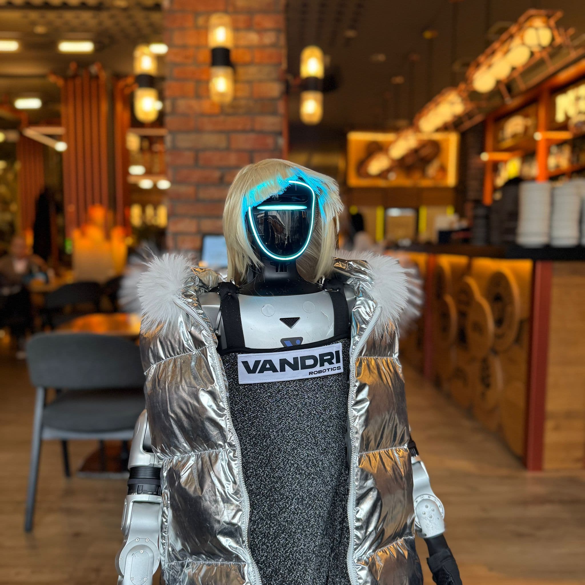 Tonka - humanoid robot by Vandri Robotics in Croatia